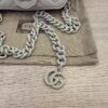 Gucci Calfskin Matelasse Monochrome GG Marmont Chain Belt Bag