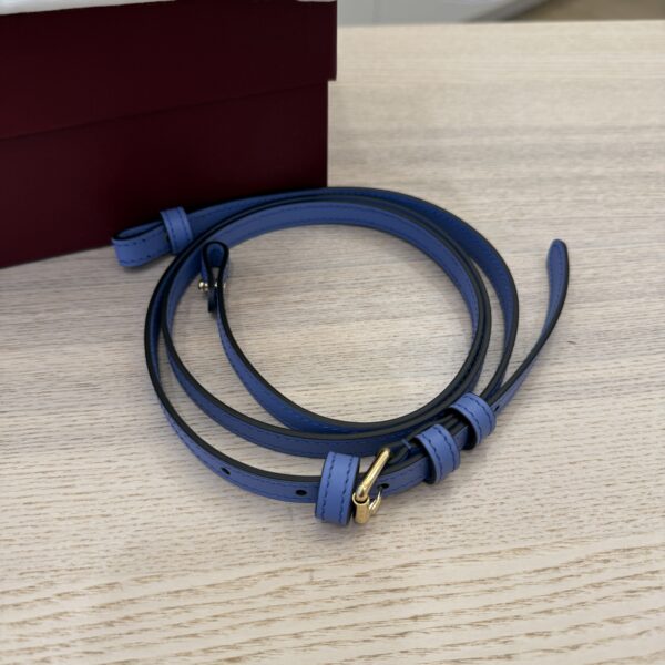 Gucci GG Super Mini Top Handle Bag Blue