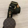 Louis Vuitton Monogram Multi Pochette Accessories Kaki Strap and Coin Holder