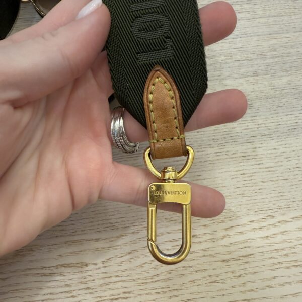 Louis Vuitton Monogram Multi Pochette Accessories Kaki Strap and Coin Holder