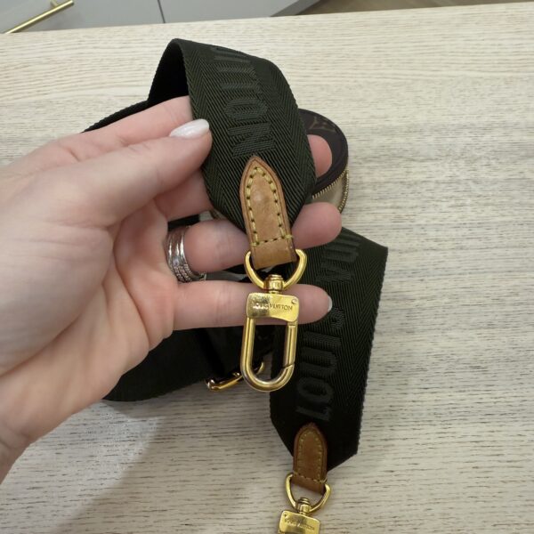 Louis Vuitton Monogram Multi Pochette Accessories Kaki Strap and Coin Holder