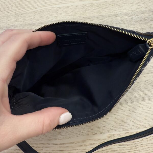 Christian Dior Monogram Mini Saddle Pochette Navy
