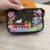 Louis Vuitton Monogram Vivienne Xmas Mini Pochette Accessories Pink