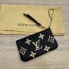 Louis Vuitton Empreinte Monogram Giant Key Pouch Black Beige