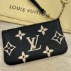 Louis Vuitton Empreinte Monogram Giant Key Pouch Black Beige
