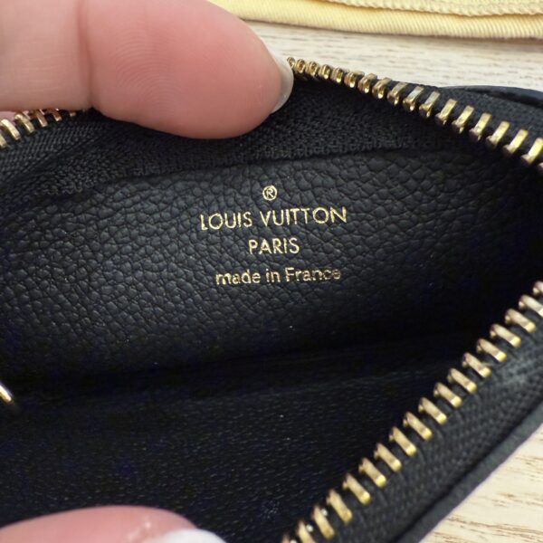 Louis Vuitton Empreinte Monogram Giant Key Pouch Black Beige