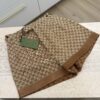 Gucci High Waisted GG Shorts with Silk Trim Size 42