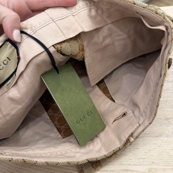 Gucci High Waisted GG Shorts with Silk Trim Size 42