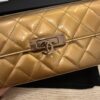 Chanel Patent Golden Class Wallet