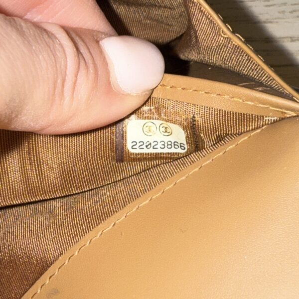 Chanel Patent Golden Class Wallet