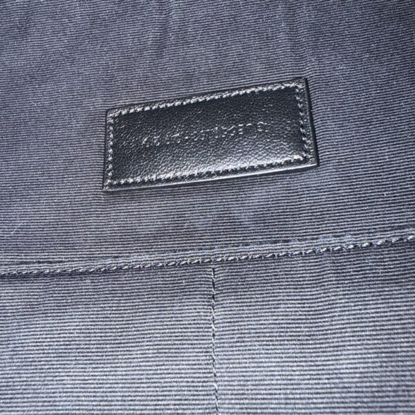 Saint Laurent Monogramme Quilted Leather Pouch Black