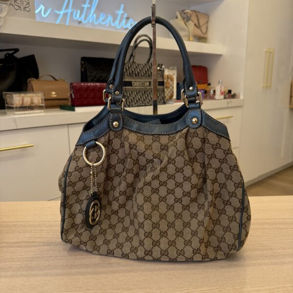 Gucci Monogram Medium Sukey Tote