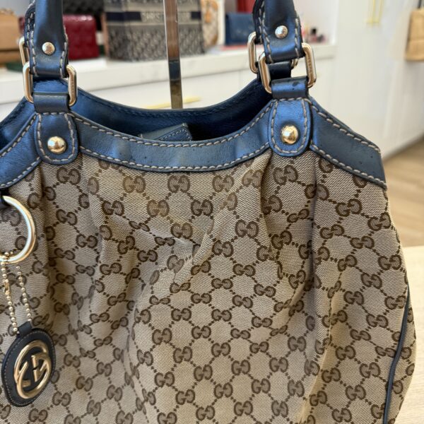 Gucci Monogram Medium Sukey Tote