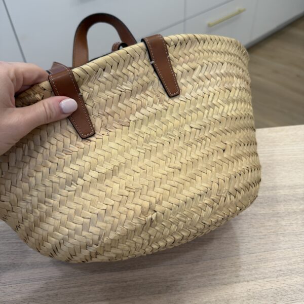 Celine Triomphe Basket Shoulder Bag Teen