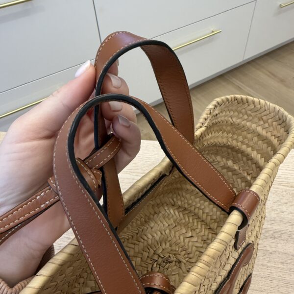 Celine Triomphe Basket Shoulder Bag Teen