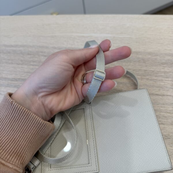 Prada Phone Holder Crossbody Bag Saffiano Leather