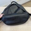 Prada Soft Calfskin Cinch Backpack Black