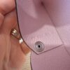 Hermes Chevre Mysore Calvi Card Case Rose Pale