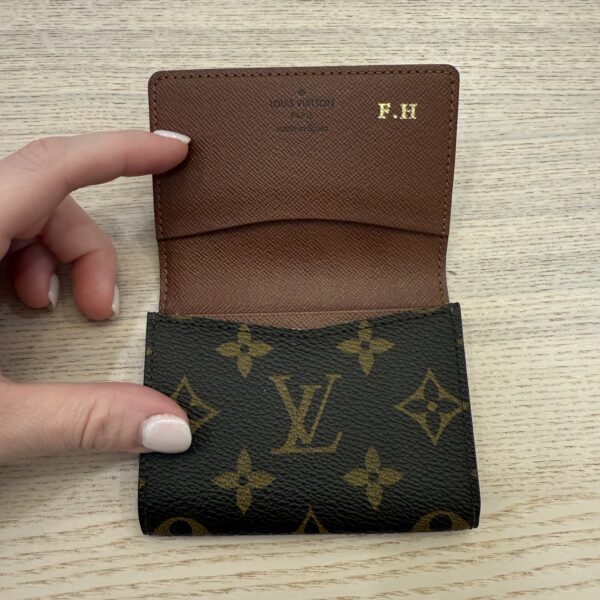 Louis Vuitton Monogram Envelope Business Card Holder