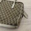 Gucci Monogram Medium New Britt Boston Off White