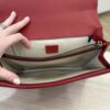 Gucci Dollar Calfskin Crystal Medium Dionysus Shoulder Bag Red
