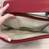 Gucci Dollar Calfskin Crystal Medium Dionysus Shoulder Bag Red