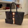 Goyard Goyardine Saint Louis PM Navy Striped "E"