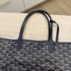 Goyard Goyardine Saint Louis PM Navy Striped "E"