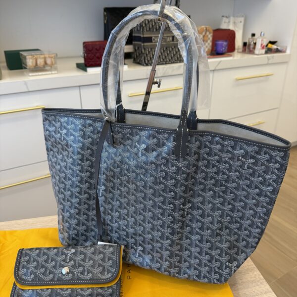 Goyard Goyardine Saint Louis PM Grey