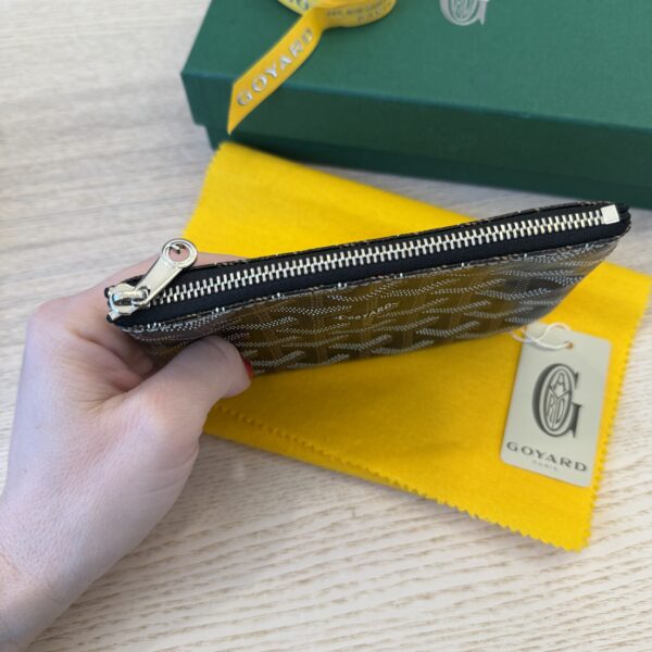 Goyard Goyardine Mini Senat Pochette Black and Tan