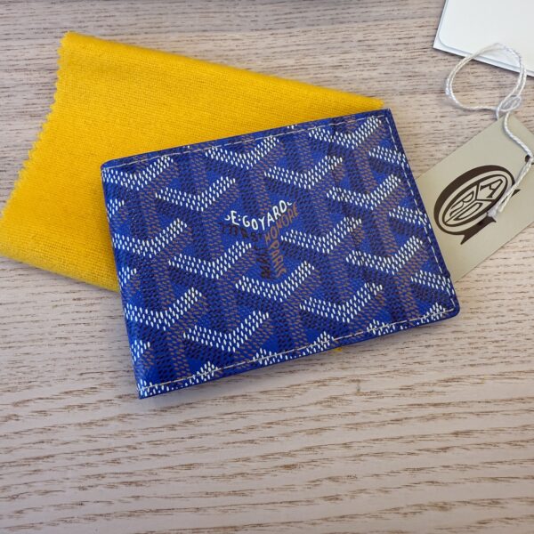 Goyard Insert Victoire Card Wallet Sky Blue