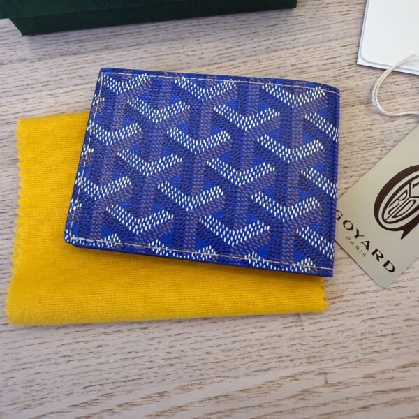 Goyard Insert Victoire Card Wallet Sky Blue