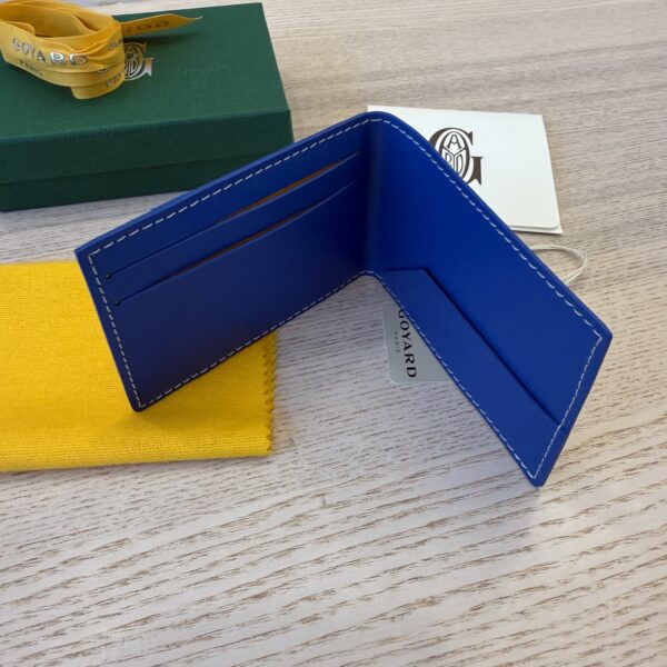 Goyard Insert Victoire Card Wallet Sky Blue