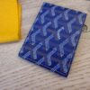Goyard Insert Victoire Card Wallet Sky Blue