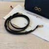 Salvatore Ferragamo Gancini Black Top Handle Crossbody