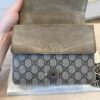 Gucci GG Supreme Monogram Mini Dionysus Shoulder Bag Taupe