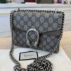 Gucci GG Supreme Monogram Mini Dionysus Shoulder Bag Taupe