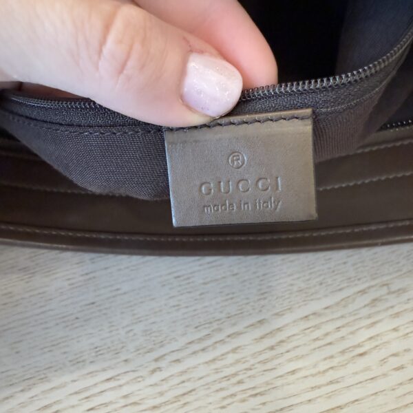 Gucci GG Supreme Monogram Medium Joy Tote Brown