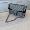 Gucci GG Supreme Monogram Small Dionysus Shoulder Bag Black