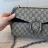 Gucci GG Supreme Monogram Small Dionysus Shoulder Bag Black