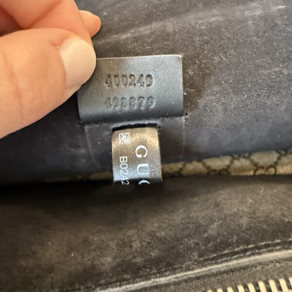 Gucci GG Supreme Monogram Small Dionysus Shoulder Bag Black