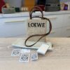 Loewe A5 Raffia & Leather Tote Bag