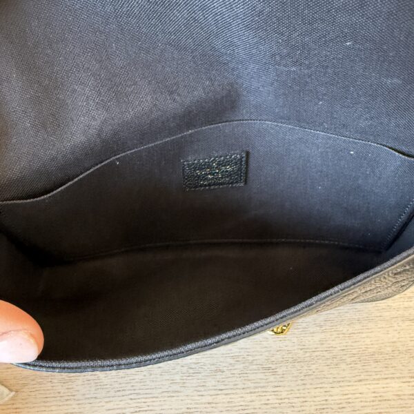 Louis Vuitton Empreinte Pochette Felicie Chain Wallet Noir
