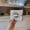 Louis Vuitton Monogram Multicolor Joey Wallet White