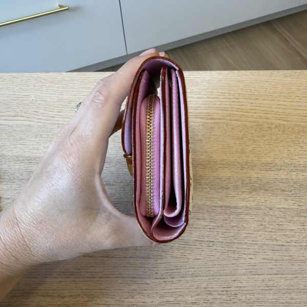 Louis Vuitton Monogram Multicolor Joey Wallet White