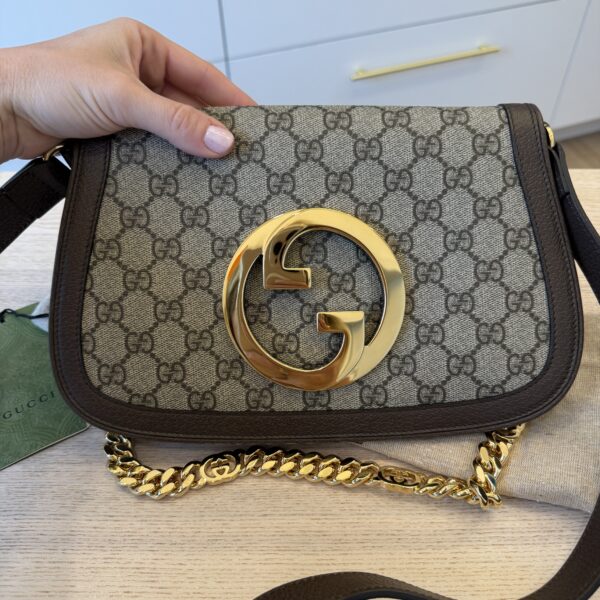 Gucci Blondie Small Shoulder Bag Brown