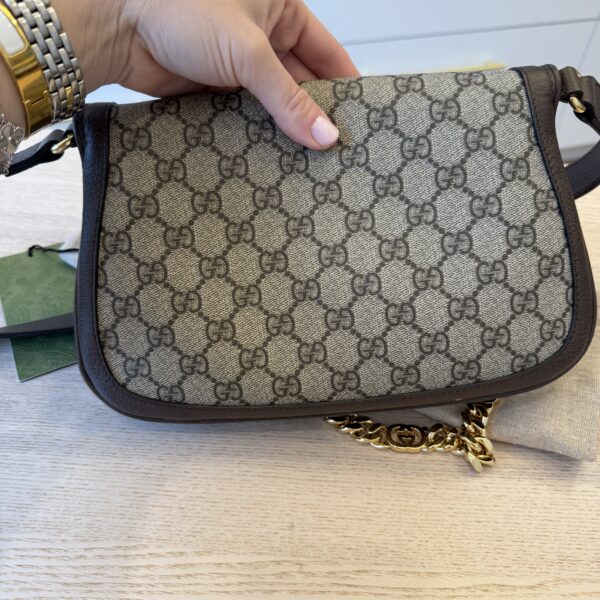 Gucci Blondie Small Shoulder Bag Brown
