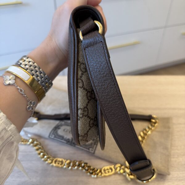 Gucci Blondie Small Shoulder Bag Brown