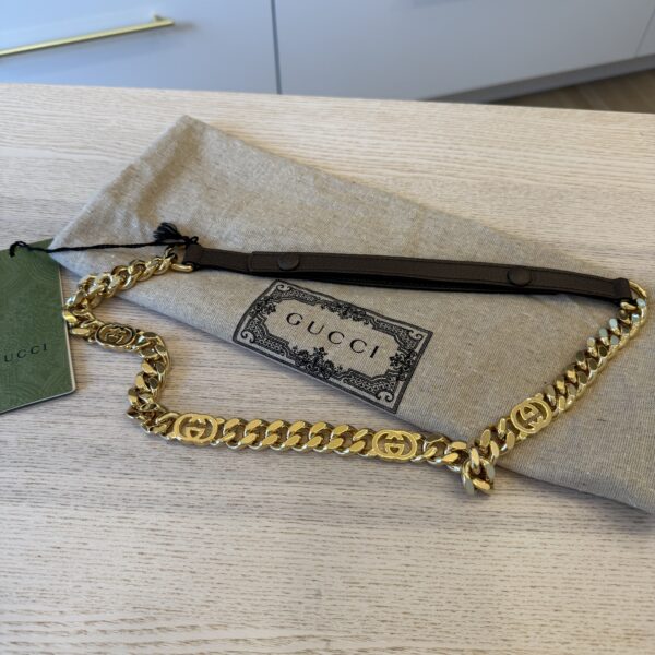 Gucci Blondie Small Shoulder Bag Brown