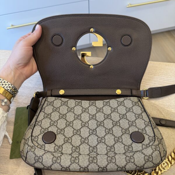 Gucci Blondie Small Shoulder Bag Brown